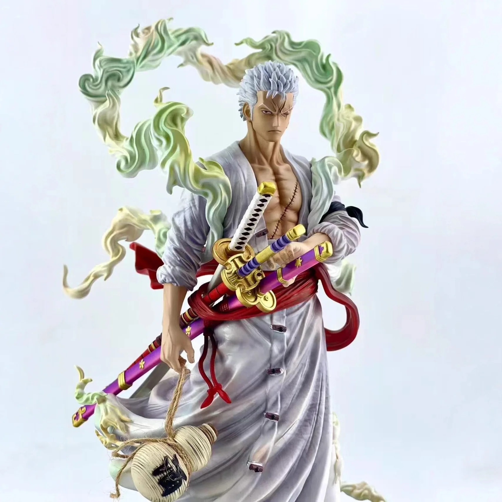 

Anime One Piece Statue Nika Form Battle Figure Model Nika Zoro Action Statue Toy Doll Collection Children Birthday Gift Decorate