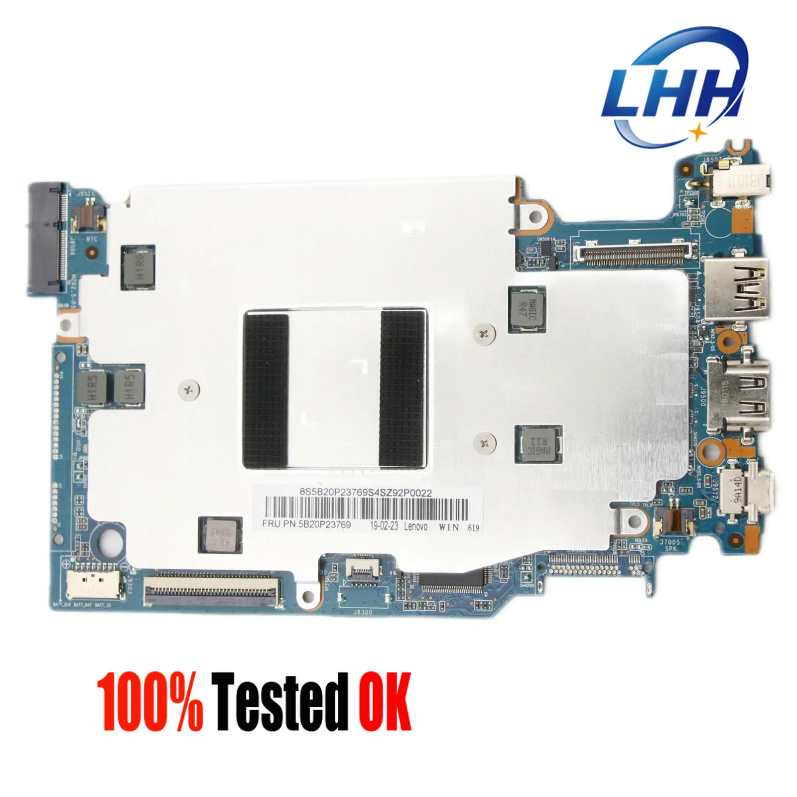 Laptop Mainboard For Lenovo Ideapad 120S-14IAP Motherboard Winbook  N3450 UMA 4G 64G Without HDD Interface 100% Work