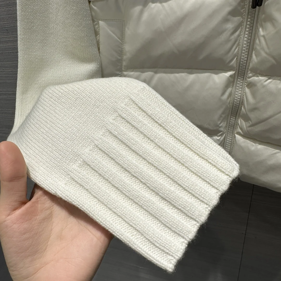 2025 ملابس نسائية سترة صوف مرقعة أسفل شتاء جديد 1104 #5