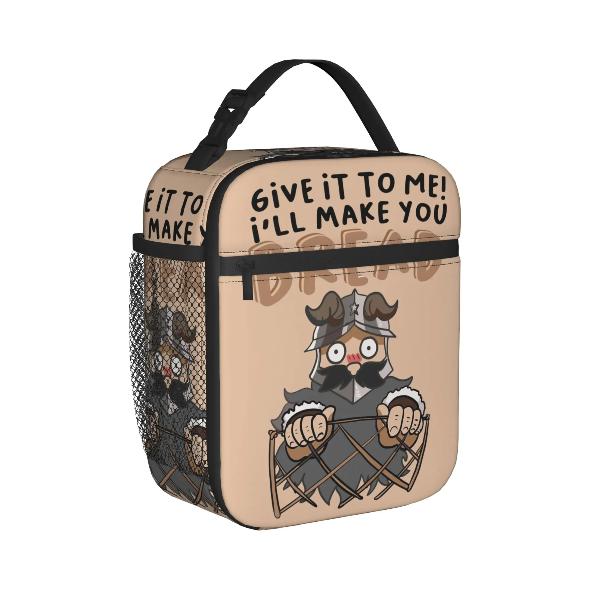 I'll Make You Bread Dungeon Meshi Senshi Thermal Insulated Lunch Bag for Delicious In Dungeon Food Bag Lunch Box