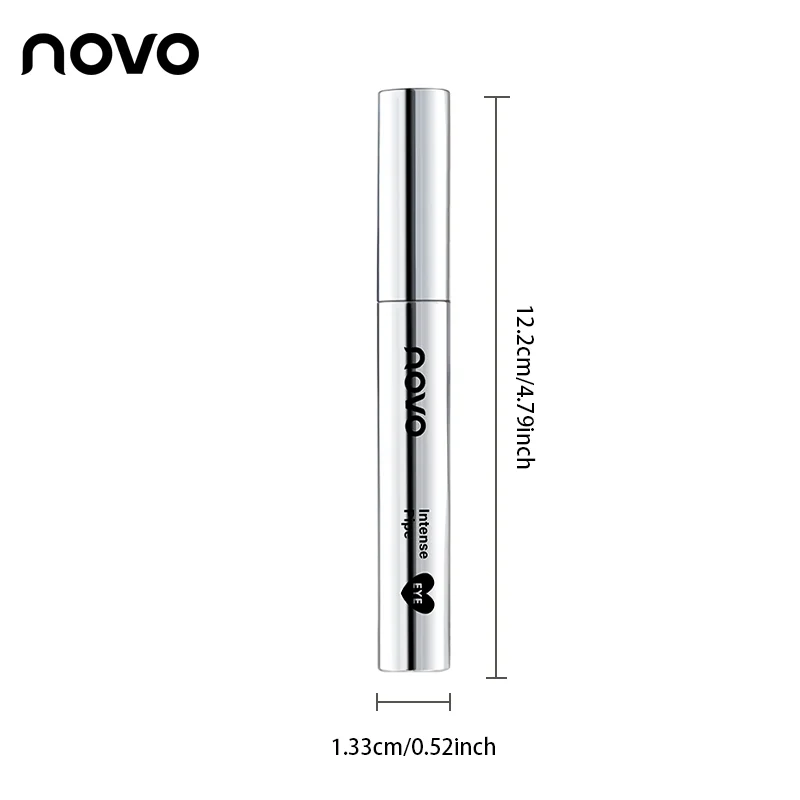 Base per mascara/maschera impermeabile con pennello a spirale - Estratto di vitamina E e Polygonum Multiflorum, mascara volumizzante e allungante