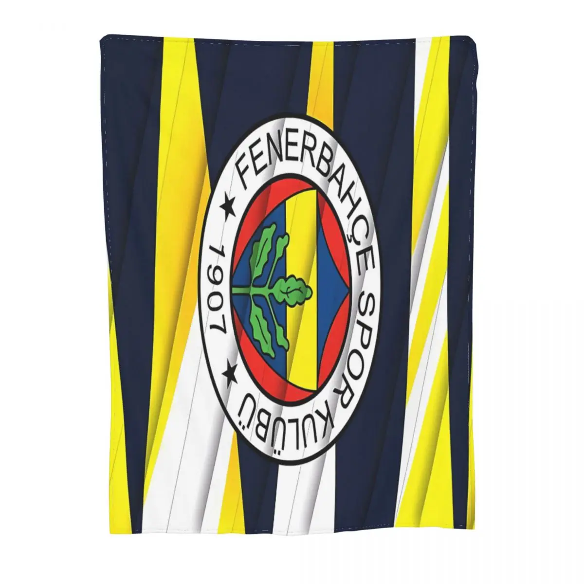 Fenerbahce Triangle 2024 An Ultra-Soft Micro Fleece Blanket