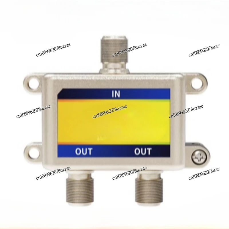 Cable TV Splitter 1 Point 2 High Definition Splitter QS6022 Upgrade, RF Splitter, Limited TV Splitter, TV Signal Cable