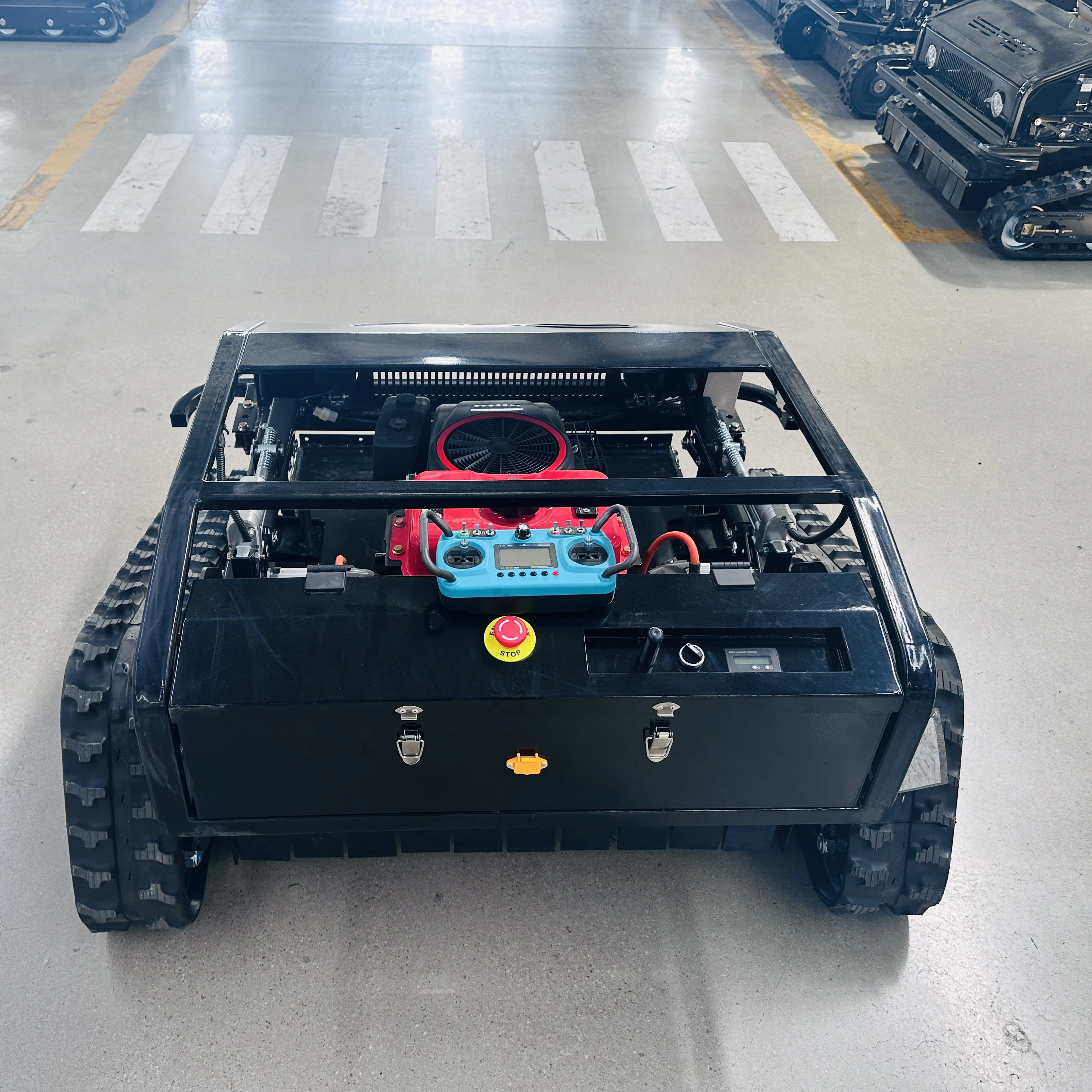 Free Shipping Remote Lawn Mower 800mm Remote Control Remote Control Crawler Lawn Mower