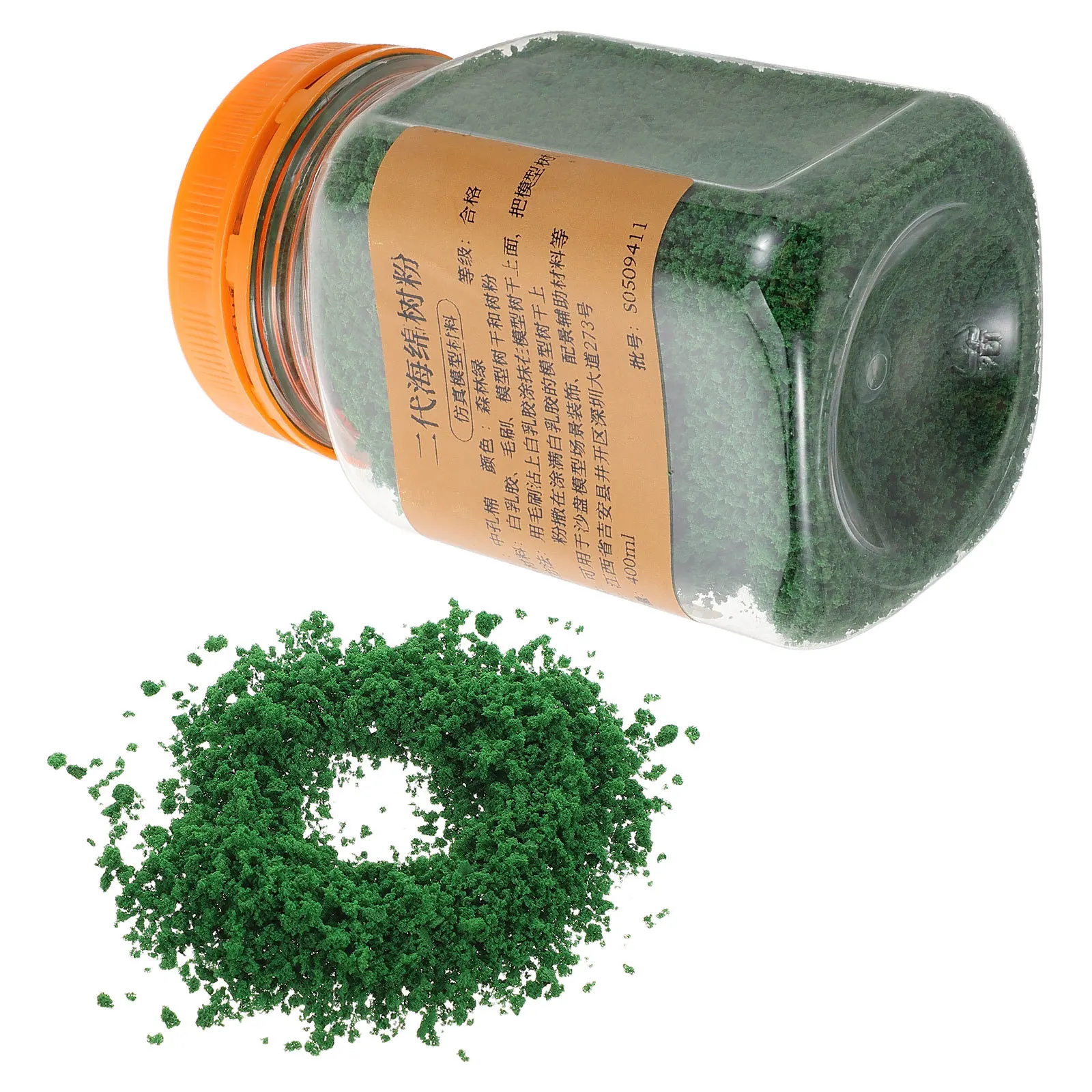 

DIY Miniature Tree Powder Sponge Texture for Crafts Artificial Moss Decor Lifelike Scene Making Landscape Material