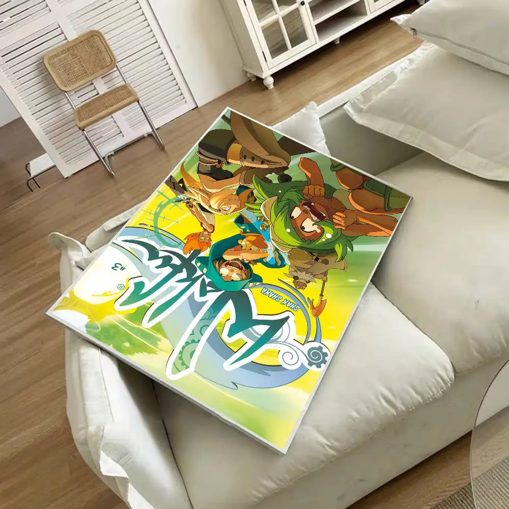 Game W-Wakfu Classic Anime Poster Waterproof Paper Sticker Coffee House Bar Room Wall Decor