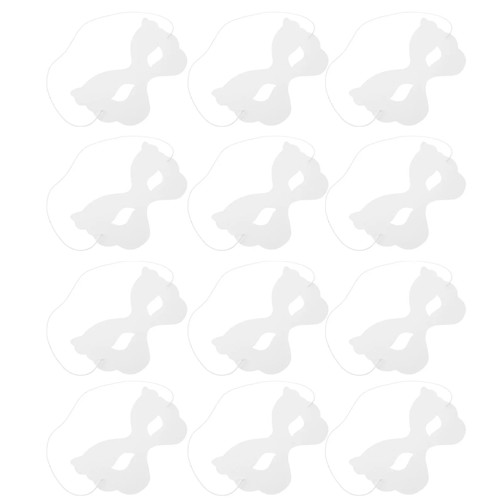 

40pcs Children'S Coloring Masks Butterfly Craft Kits Kids Diy Painting Party Favors Birthday Activity Art Supplies Half Face