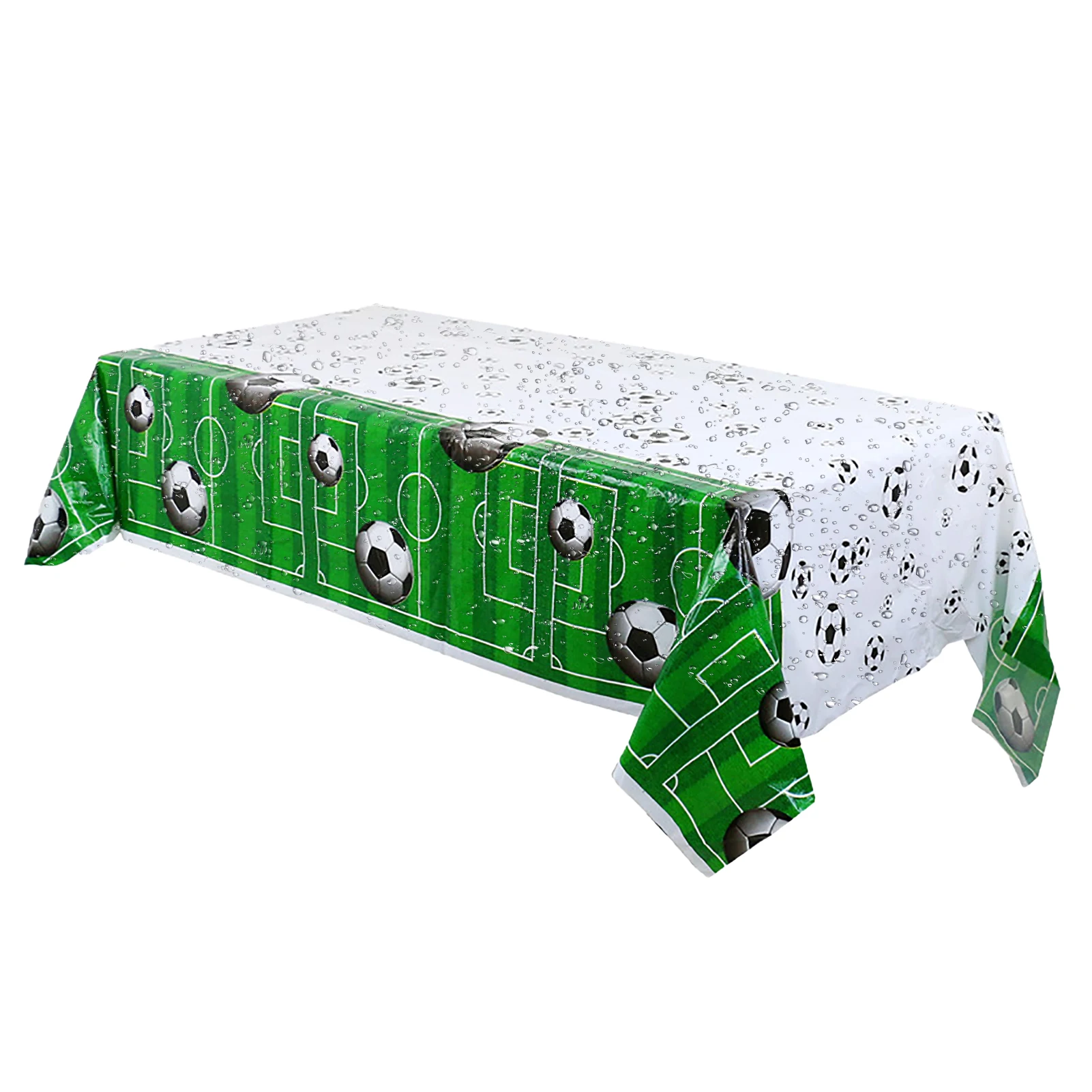 Soccer Themed Tablecloth Soccer Pattern Table Covers Waterproof Soccer Table Cloths For Soccer Event Themed Party Birthday Party