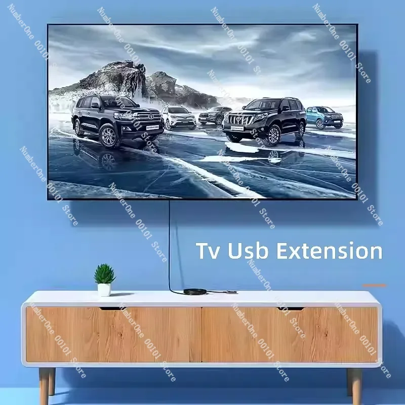 High Speed USB 3.0 Extension Cable Male to Female Core Fiber Optic Data Transfer Cord for PC Laptop Conference Camera
