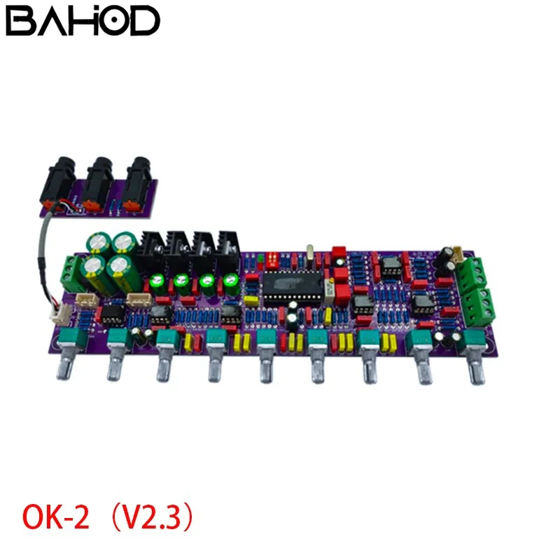 BAHOD OK-2 الراقية الكاريوكي المضخم لهجة مجلس قبل صدى مجلس الغناء KTV تأثير جيد HIFI تأثير ستيريو