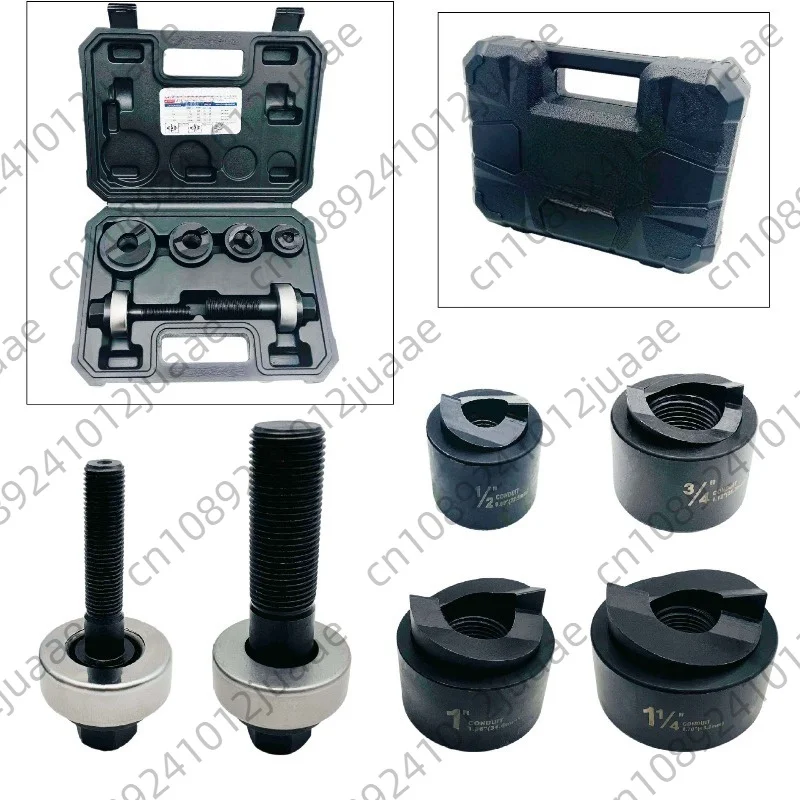 MK-40 manual knockout hole puncher mechanical hole opener stainless steel / metal plate / soft steel plate puncher 22.5-43.2MM
