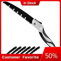Top Sale Portable Folding Multi-Function Hand Saw With High-Speed Hacksaw Blade, Outdoor Garden Hand Saw Carpentry Saw