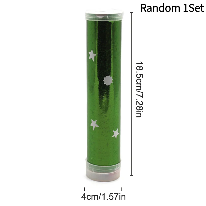 DIY Rotating Kaleidoscope Kits Scientific Experiment Teaching Tools Hands-Eyes Cooperation Educational Toys For Children Gifts.