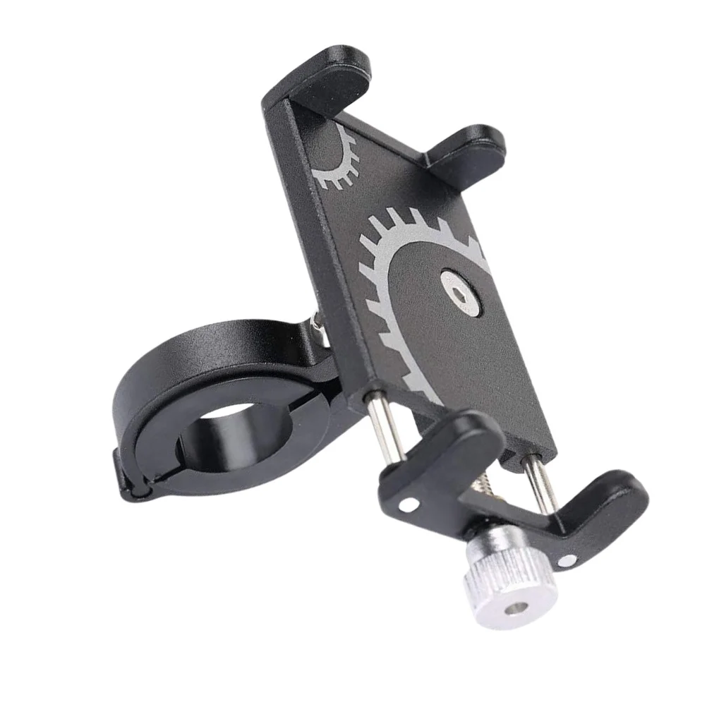 

Universal Phone Bracket for 5-10Cm Devices Aluminium Handlebar Mount 20-38Mm Stem Non-Slip Bike Phone Holder Free Hands