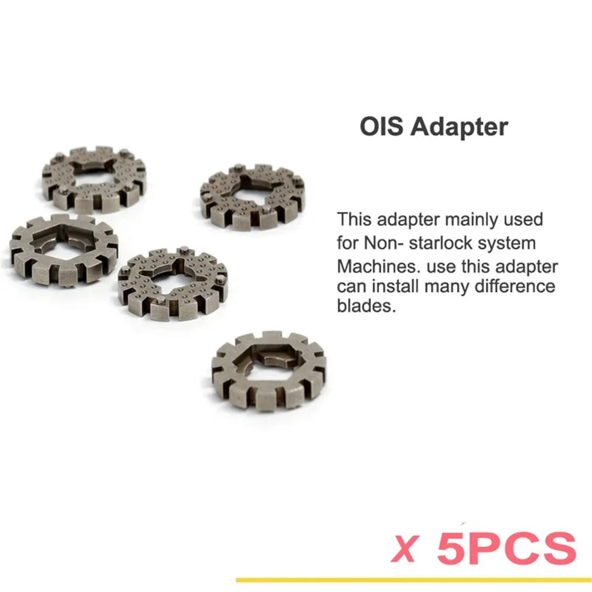 5 Pcs Oscillating Saw Blades Adapters Circular Saw Blades Star Lock Adapter Universal Quick Release Adapters OIS Adapter