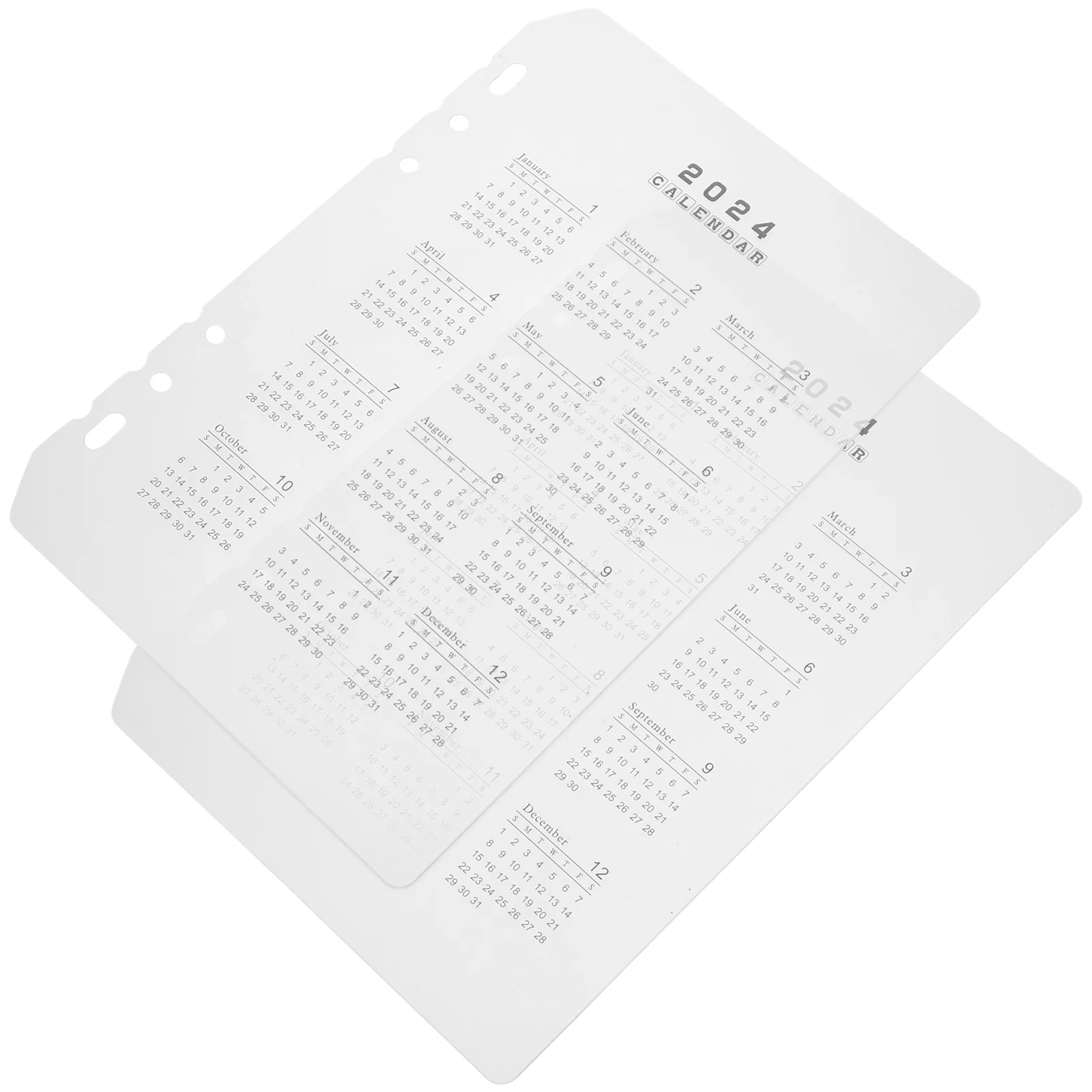 2 шт. прозрачные разделители для переплета, материал PP, прозрачная печать, изысканное качество изготовления, профессиональный аксессуар для ноутбука