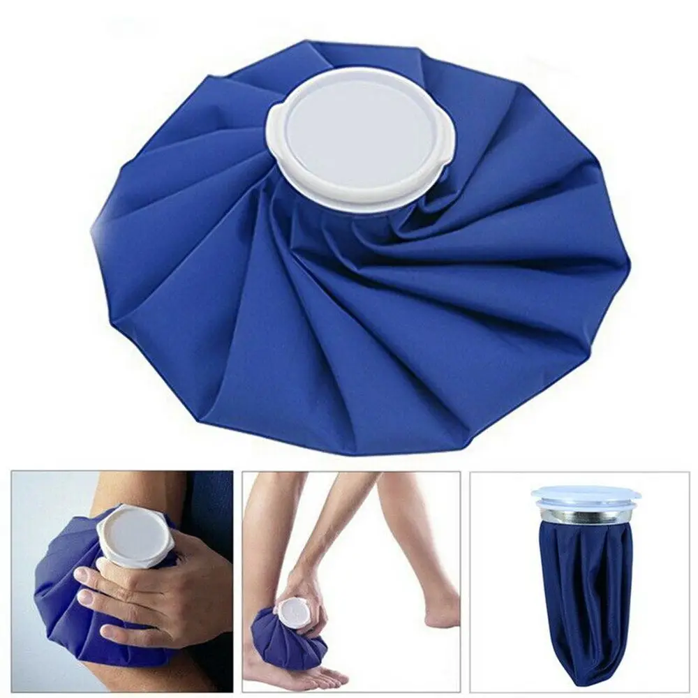 Bolsa enfriadora reutilizable para rodilla, cabeza, pierna, Material transpirable, alivio del dolor, cuidado de lesiones, paquete de hielo