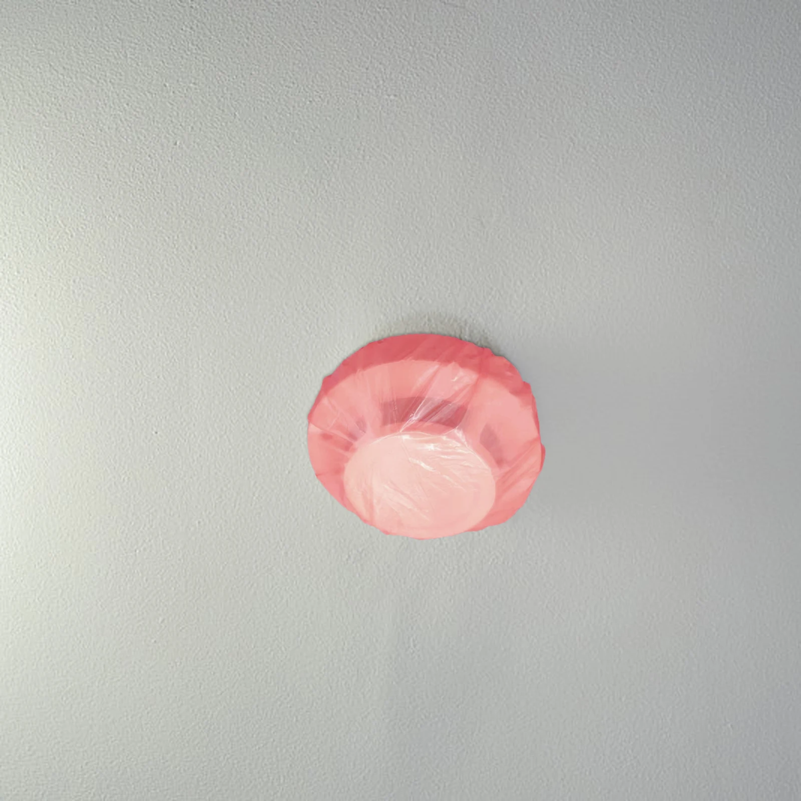 100pcs Smoke Dust Cover Reusable Red Plastic Protective Covers for Cooking Dust Proof Pollution