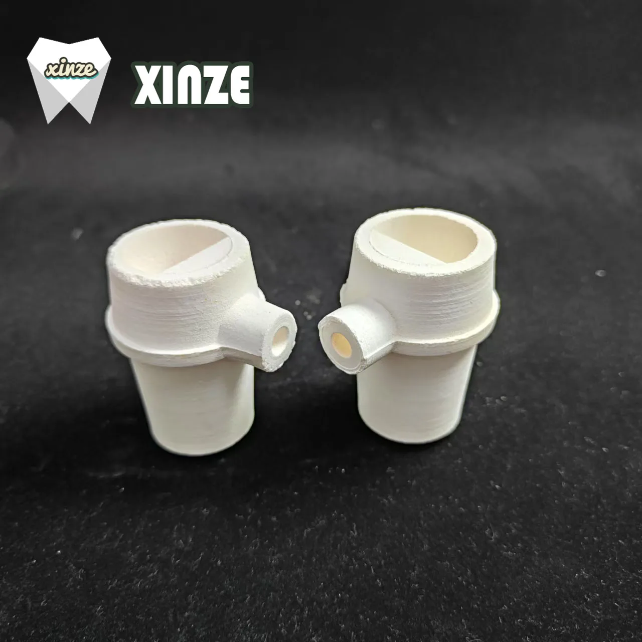 4 PCS Dental Lab Technician Materials Vertical Cup Crucible Metal Alloy Casting Machine Accessories For Casting Metal Alloy