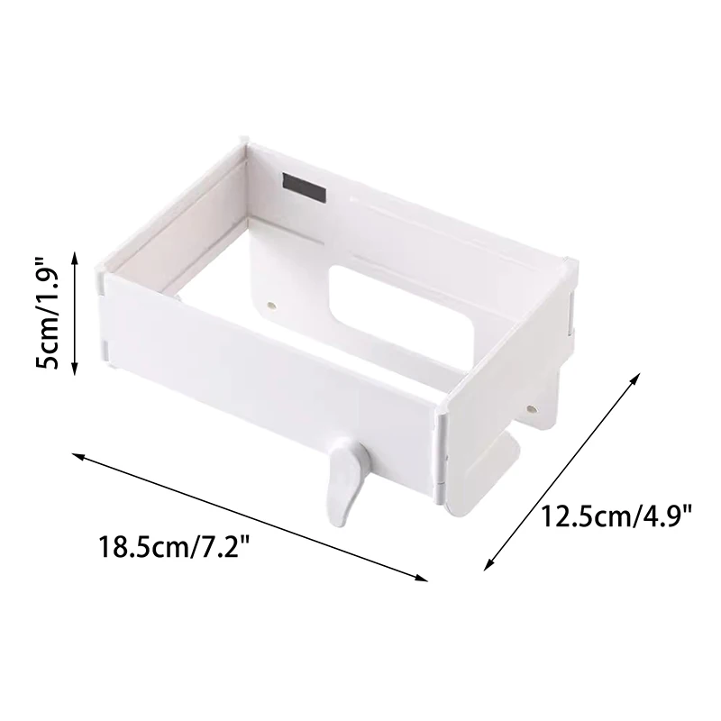 Hanging Trash Bag Holder Foldable Garbage Bag Hanging Rack Home Kitchen Bathroom Portable Storage Rack