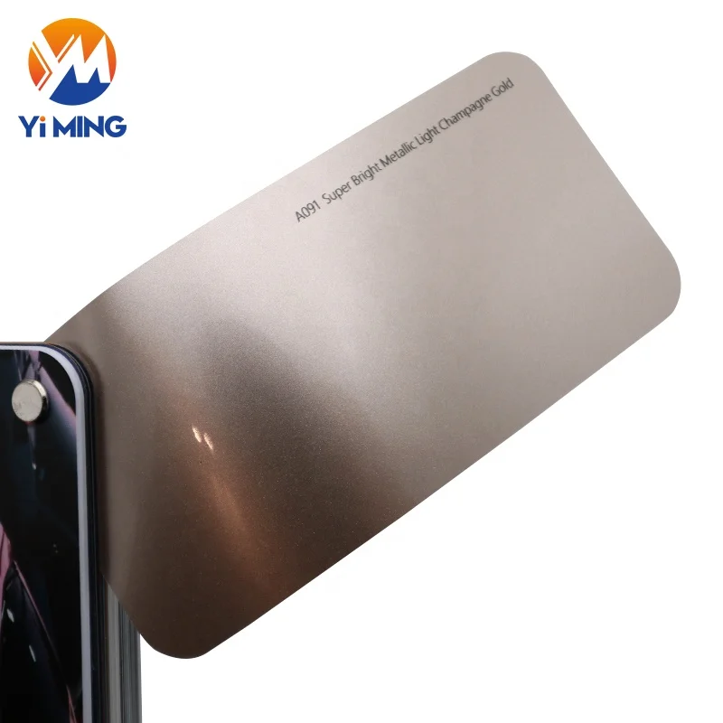 

Anti-fouling Super Bright Metallic Light Champagne Gold Vehicle Wrapping Flim Vinyl Wrap for Car Stickers