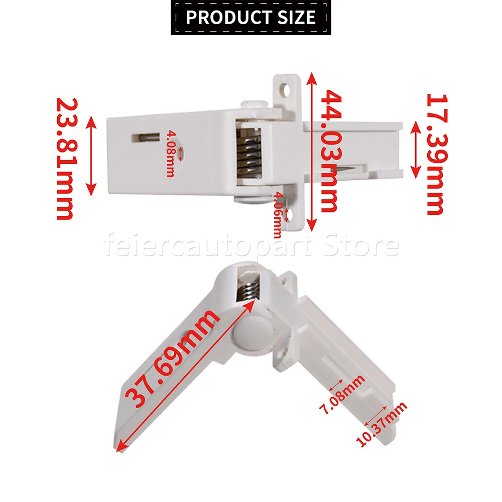 2412125011 For Electrolux Dometic Rm 6 7 8 Rge 2100 Fridge Freezer Compartment Door Hinge Caravan Motorhome Rv Parts Accessories