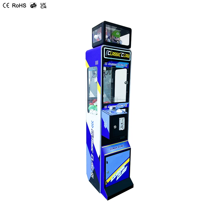 

Best Seller Mega Mini Claw Machine Arcade Crane Plush Toy Catcher Gift Game Machines Coin-Operated Amusement Center for Children