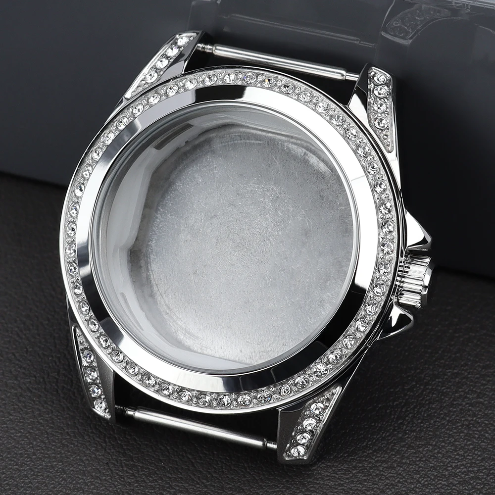 

32.5mm Lady's Watch Cases For VX3J/Miyota 6P29 Quartz Movement for 6P29 movement watches Replacement case Accessories 26mm Dial