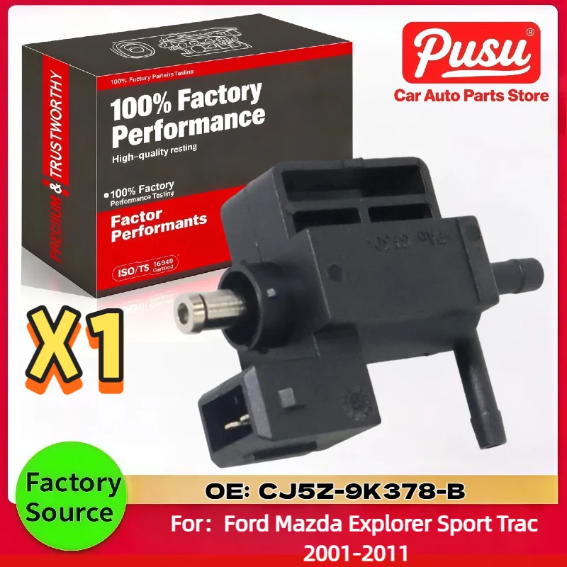 Válvula solenóide de controle turbo OEM CJ5Z-9K378-B para Ford Fiesta Escape Fusion 1.6L - Componente de carro de ajuste direto