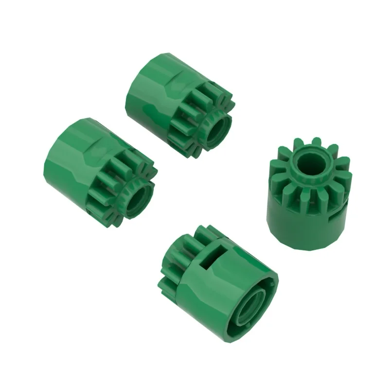 10pcs MOC  3590 Gear 12 Tooth With Clutch Building Blocks Kit High-Tech Wheel Bricks Particle DIY Toys  Gifts