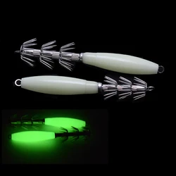 1 piece of boat fishing for three layers of squid, deep-sea squid umbrella hook, multi claw wooden shrimp hook