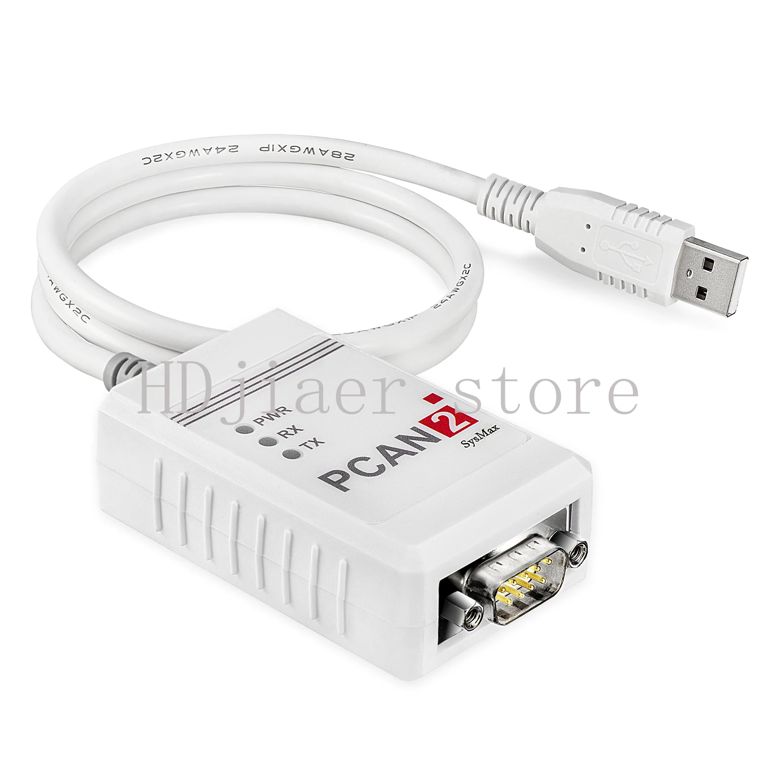 

USB Adapter Compatible with Original German PEAK IPEH-002022/IPEH-002021 – Supports INCA Software, for Automotive