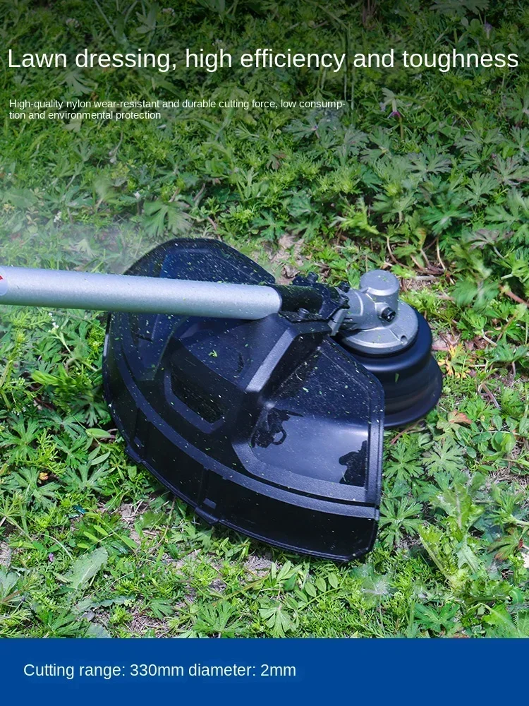 Electric lawn mower Small household  Rechargeable lawn mower Lithium battery lawn mower artifact