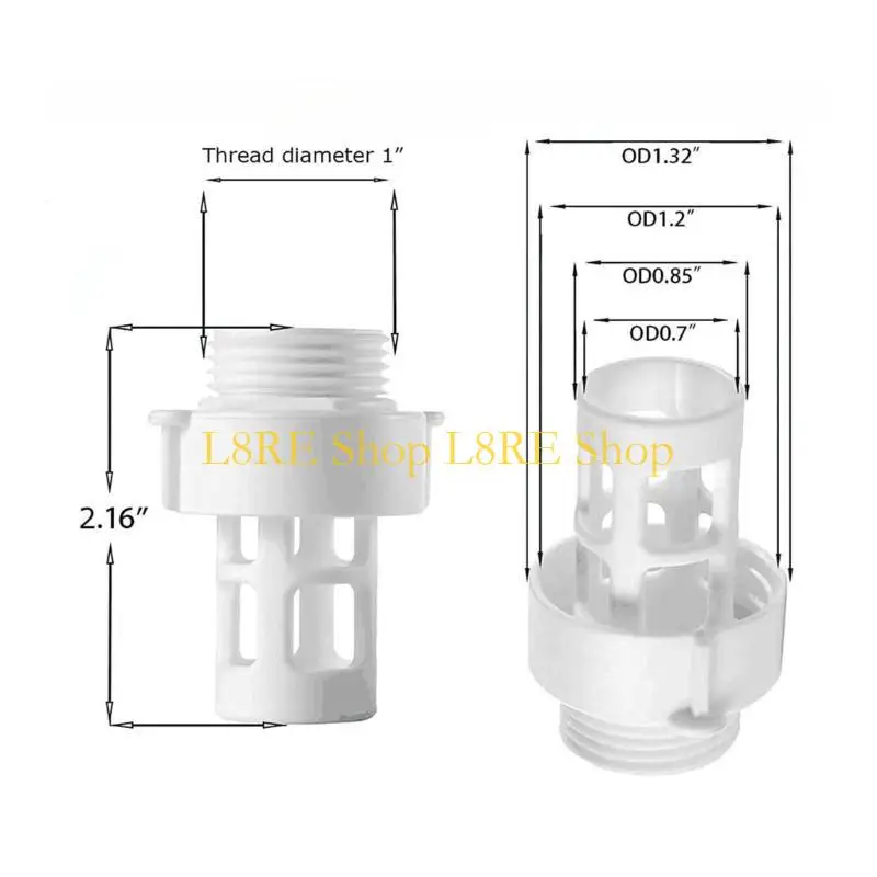 L8RE 2PCS Convenient Pool Drainage Pool Adapter Pool Drainage Adapter Family Frame Pool Adapter Water Discharge Accessory