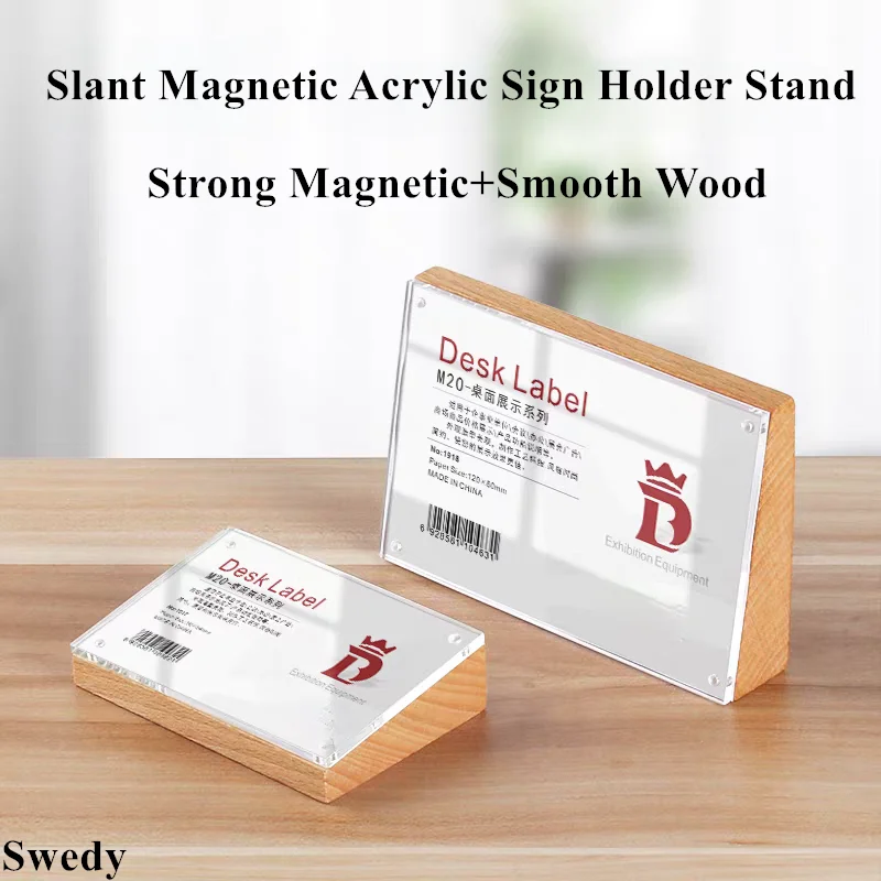 100x70 مللي متر المغناطيسي الاكريليك الجدول تسجيل حامل عرض موقف مطعم القائمة ورقة بطاقة إطار الصورة الصورة حامل التسمية السعر #6