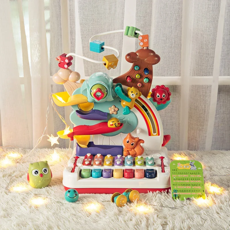 Juguete para bebé de un año, 1, 2 años, 3 rompecabezas, regalo de cumpleaños de un año, niños y niñas de 10, 9, 6 meses