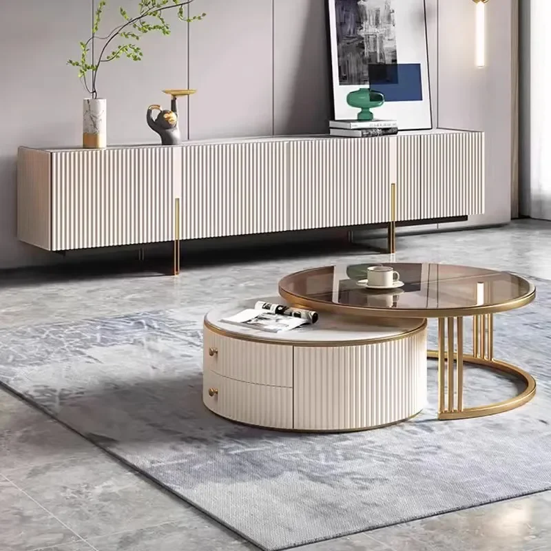 

Modern Minimalist Design TV Cabinet Storage Luxury Tv Stand Aesthetic Elegant Mueble Flotante Pared Tv Living Room Furniture