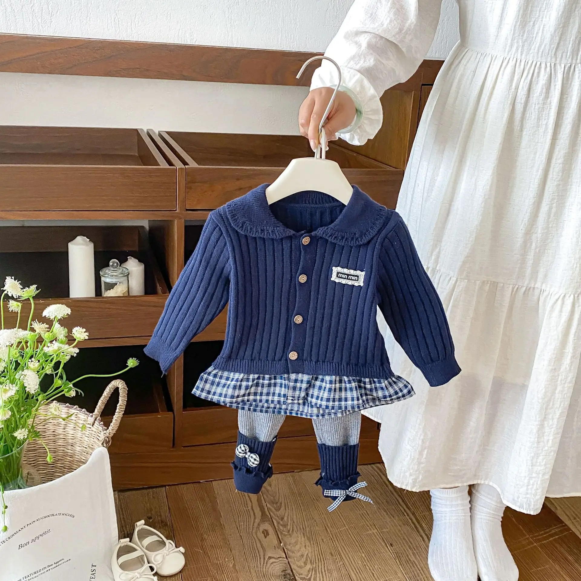 conjunto-de-punto-para-bebe-de-otono-sueter-a-cuadros-para-nina-cardigan-leggings-estilo-occidental-conjunto-de-dos-piezas