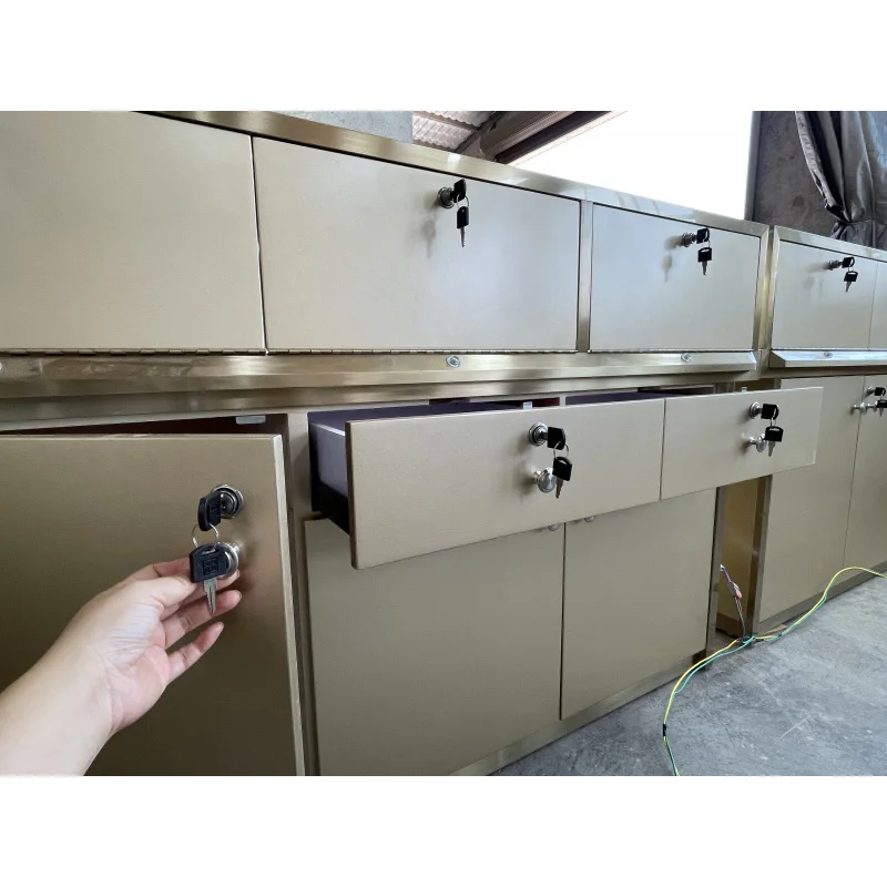 custom.Factory Jewelry Shop Interior Design Store Display Shelf Vitrine Glass Showcase Sale