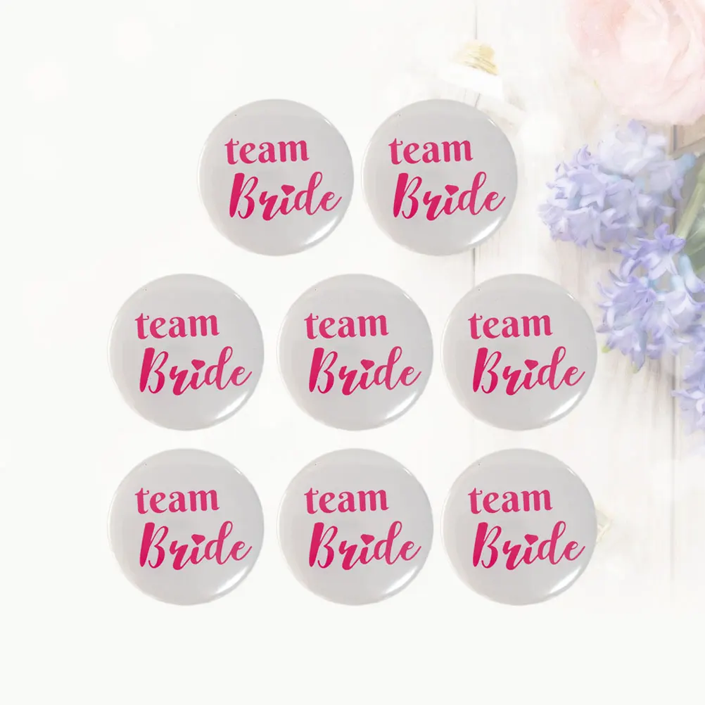 

8 Pcs Party Supplies Badge Wedding Decorations Decorate Bridal Accessories Bride Accessory Corsages