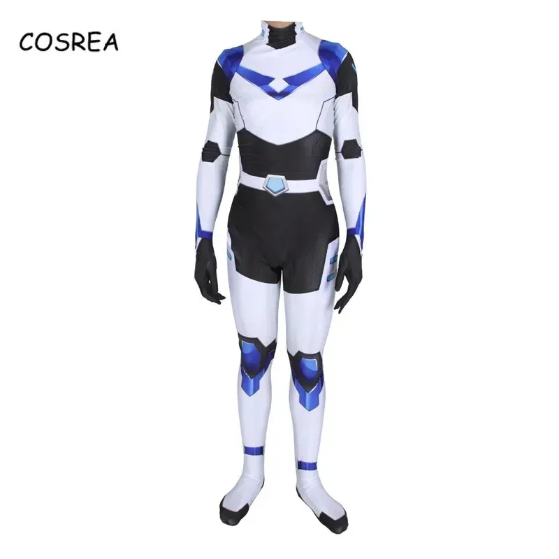 Voltron Cosplay Difensore dell'Universo Tutina per adulti Full Body Spandex Costume Costumi di Halloween per uomo Zentai Body