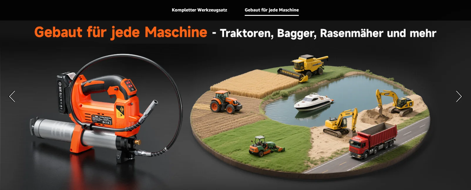 Taskstar 10000PSI Elektrisches Fettpressen-Set, verbesserte Fettpresse 4,6 oz/min für Traktoren, LKWs, für Makita 18V Akku. – Detail 13
