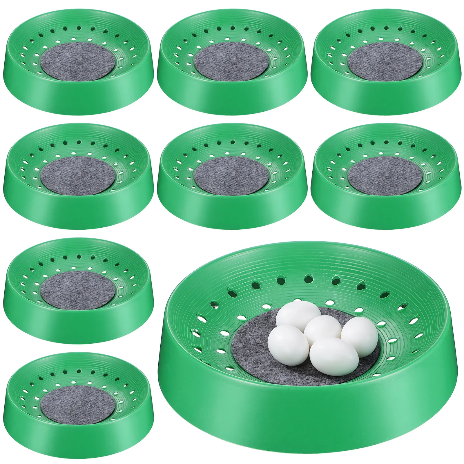 

10pcs Durable Breathable Washable Easy to Dry Pigeon Nest Egg Basin for Safe Farm Home Use with High Quality Material