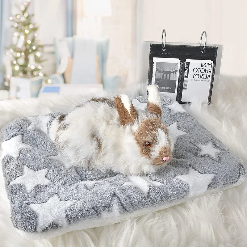 Meerschweinchen-Warmbett, Kaninchenhaus, Hamster-Schlafsack, Kleintier-Zubehör, Höhlennest, Weiche Fleece-Hausschuhe, Bett für Meerschweinchen, Meerschweinchen-Accessoires – Detail 20