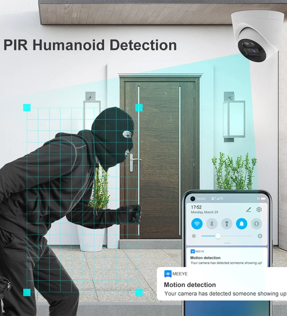 ENSTER 3MP 5MP 8MP  Easy to Install  Night Vison  Outdoor Cctv  Camera  Dome POE  Kit