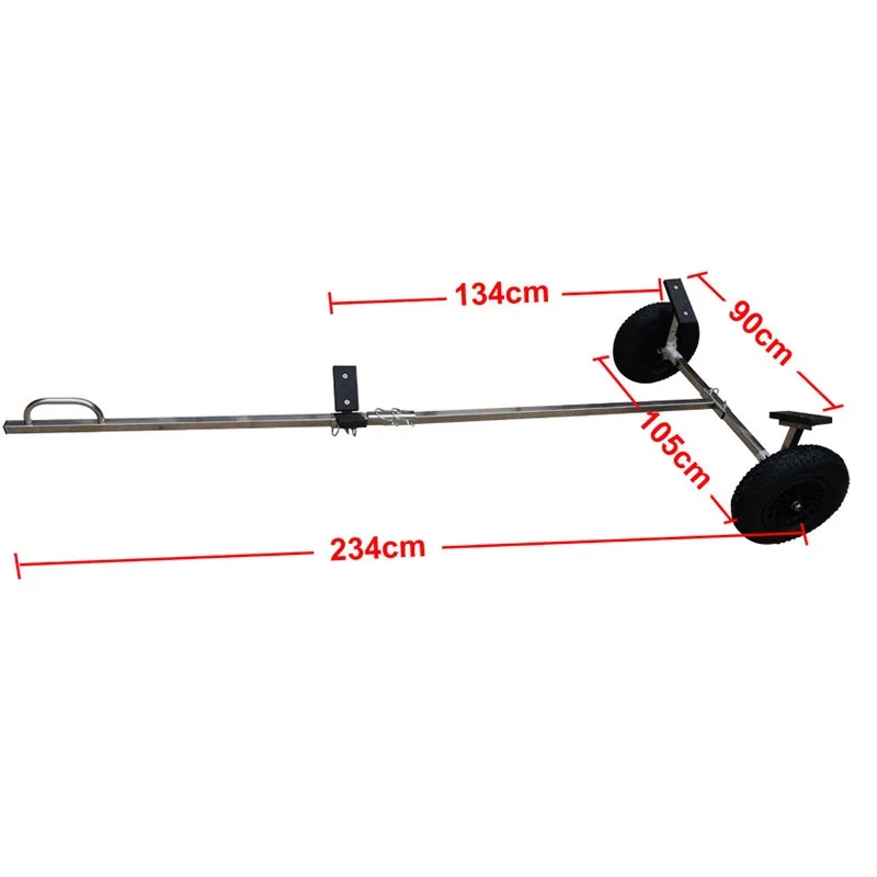 Adjustable Light Small Trailer Parts Boat Trailer Portable Stainless Steel 304 Marine Hardware Parts