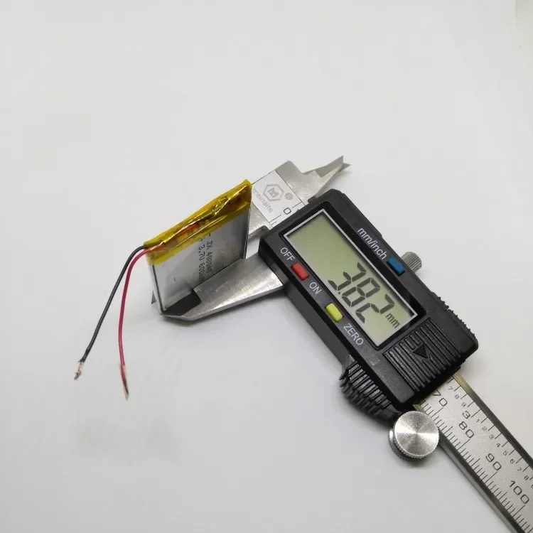 Batería para grabadora de tráfico, batería de litio integrada de 3,7 V, altavoz inalámbrico Bluetooth de polímero 403040 general de gran capacidad