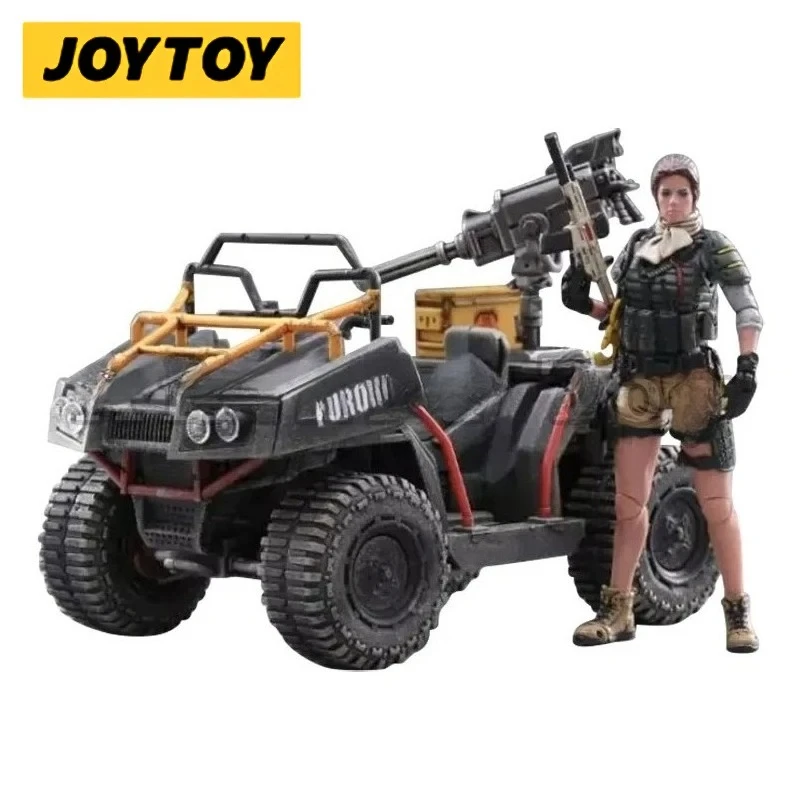 

JOYTOY 1/18 Action Figure Vehicle Wildcat ATV W/ Fearless Tigers Feng Min Anime Collection Toy For Gift