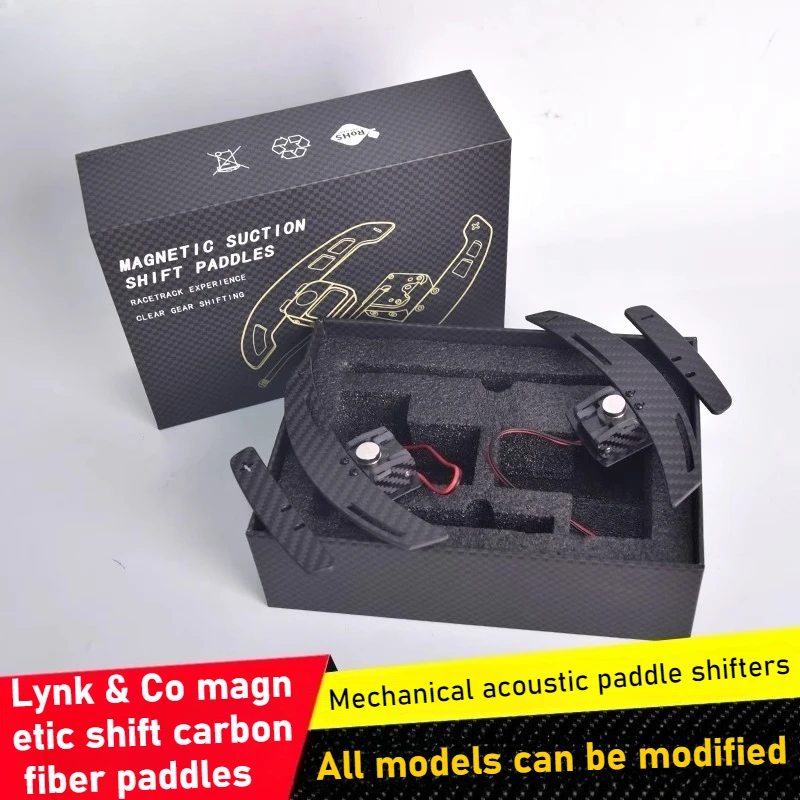 

Для Lynk & Co 03/02/06 руль из углеродного волокна, магнитная лопатка, модификация рычага переключения передач, неразрушающие запасные части