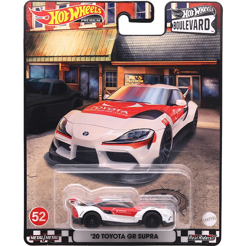 Original 2022 Hot Wheels Premium Boulevard Lancia Romeo modelli di auto AE86 Iron Bottom gomma pneumatici giocattoli per bambini regali pressofusi